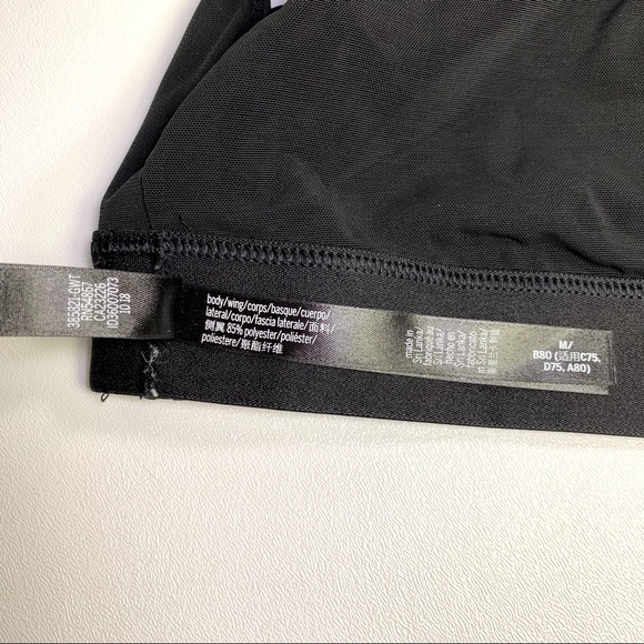 Victoria Sport Women’s Sports Bra Black Lined Sz M - Picture 4 of 6